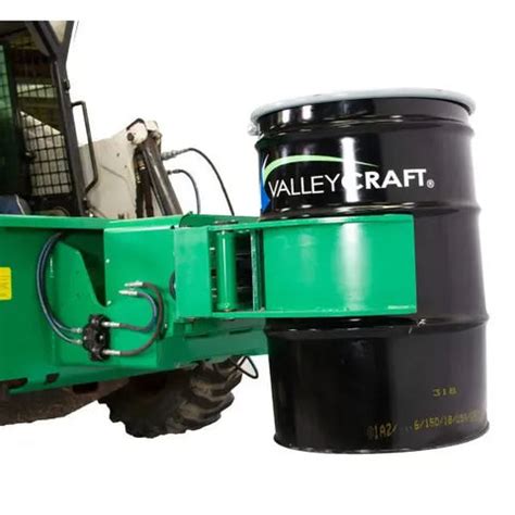 Valley Craft Hydraulic Powered Drum Handling Skid Steer 